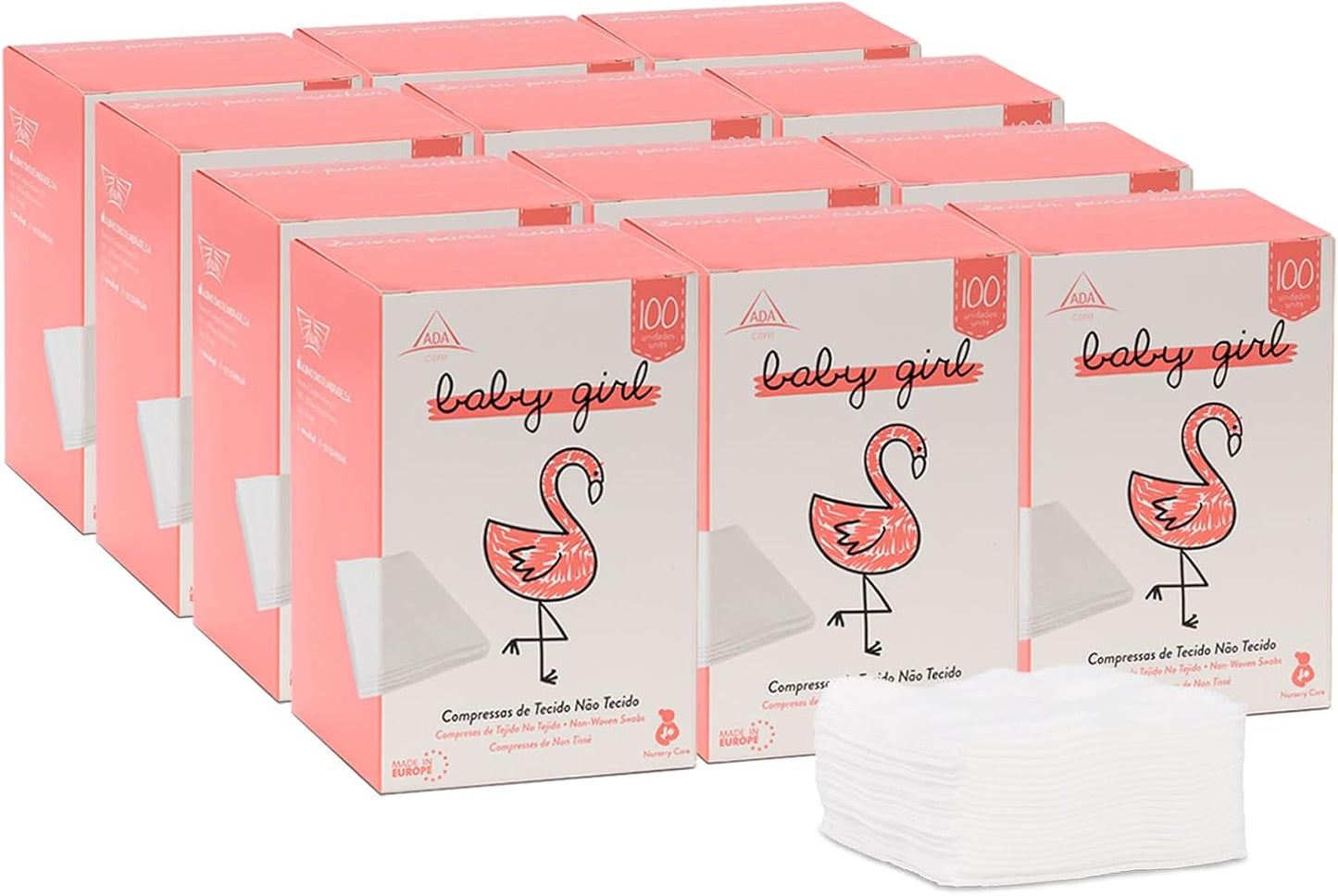 Toallitas secas para bebé - Niña