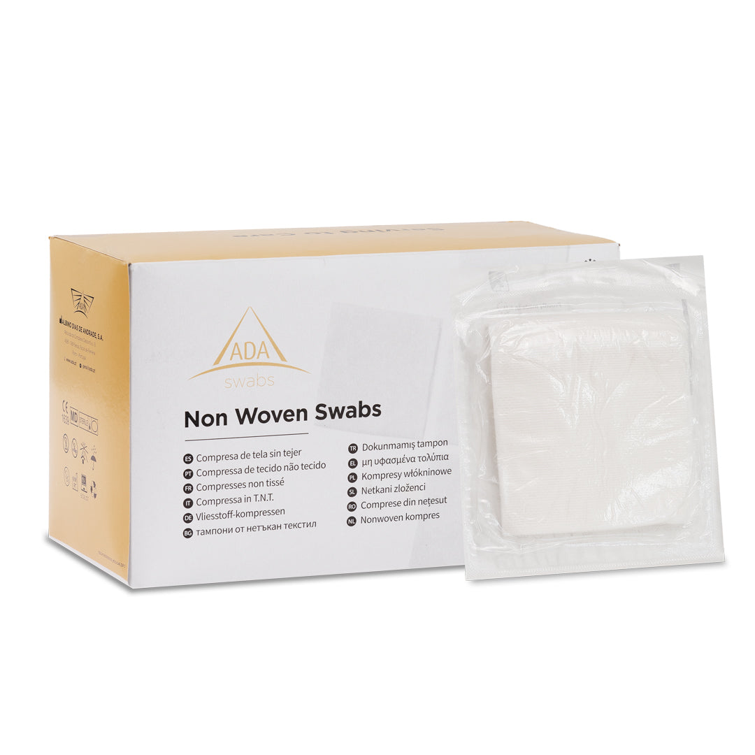Compressas de TNT Esterilizadas 10x10cm (200un)