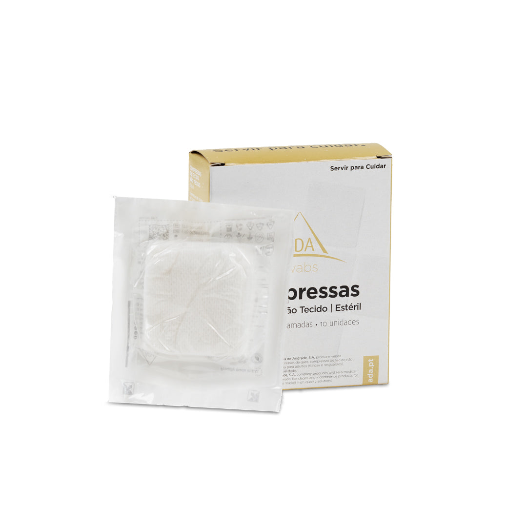Compressas Esterilizadas de TNT 5X5cm