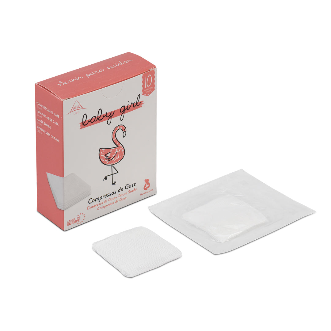 Compressas de Gaze Esterilizadas - Menina