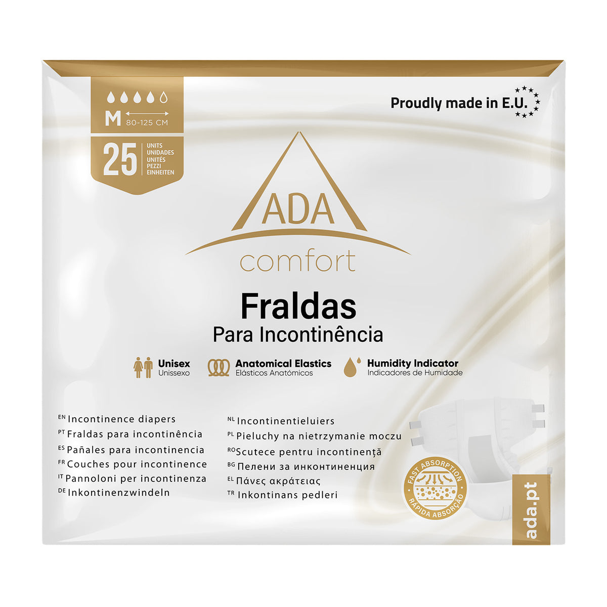 Fralda para Adulto M - ADA Comfort