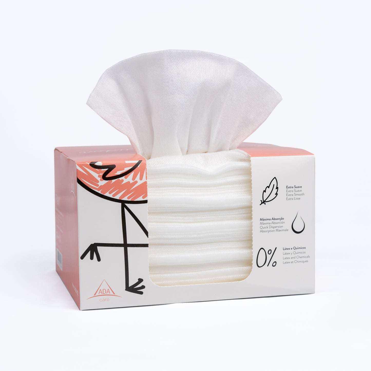 Toalhitas Secas para Bebé - Menina (grandes)