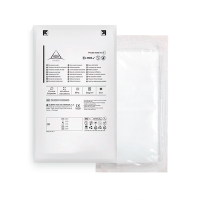 Compresas estériles de TNT 10x20cm 8 capas