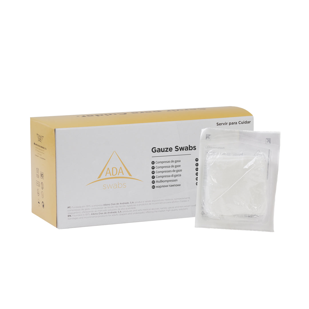 Compressas de Gaze Esterilizada 7.5x7.5cm (200un)