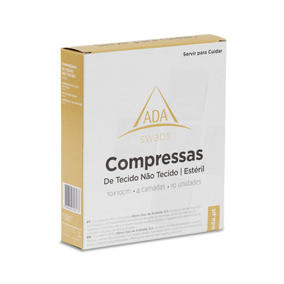 Compressas Esterilizadas de TNT 10X10cm