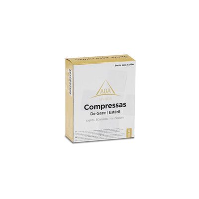 Compressas de Gaze Esterilizadas 5x5cm (10)