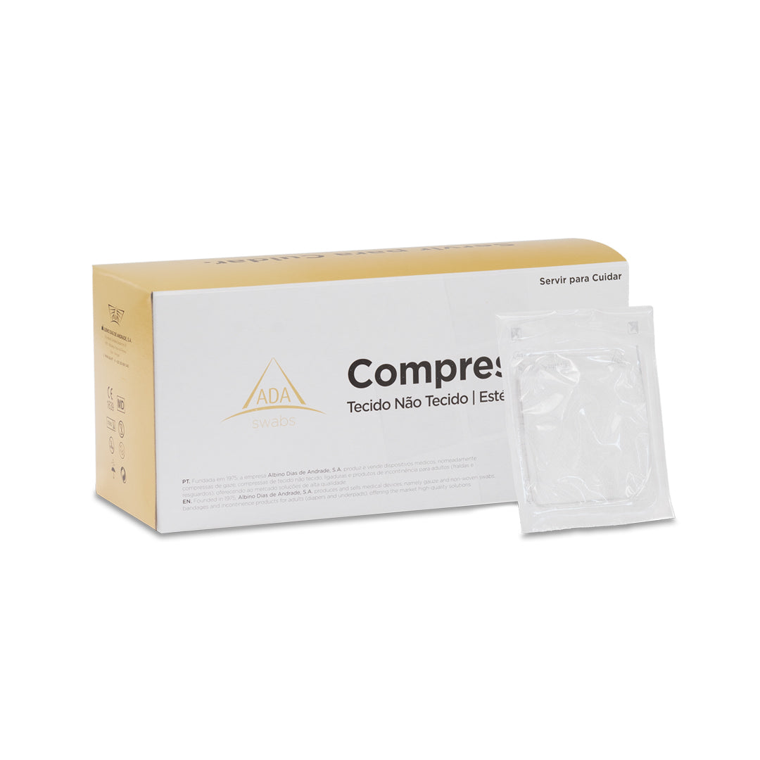 Compressas de TNT Esterilizadas 7.5x7.5cm (200un)