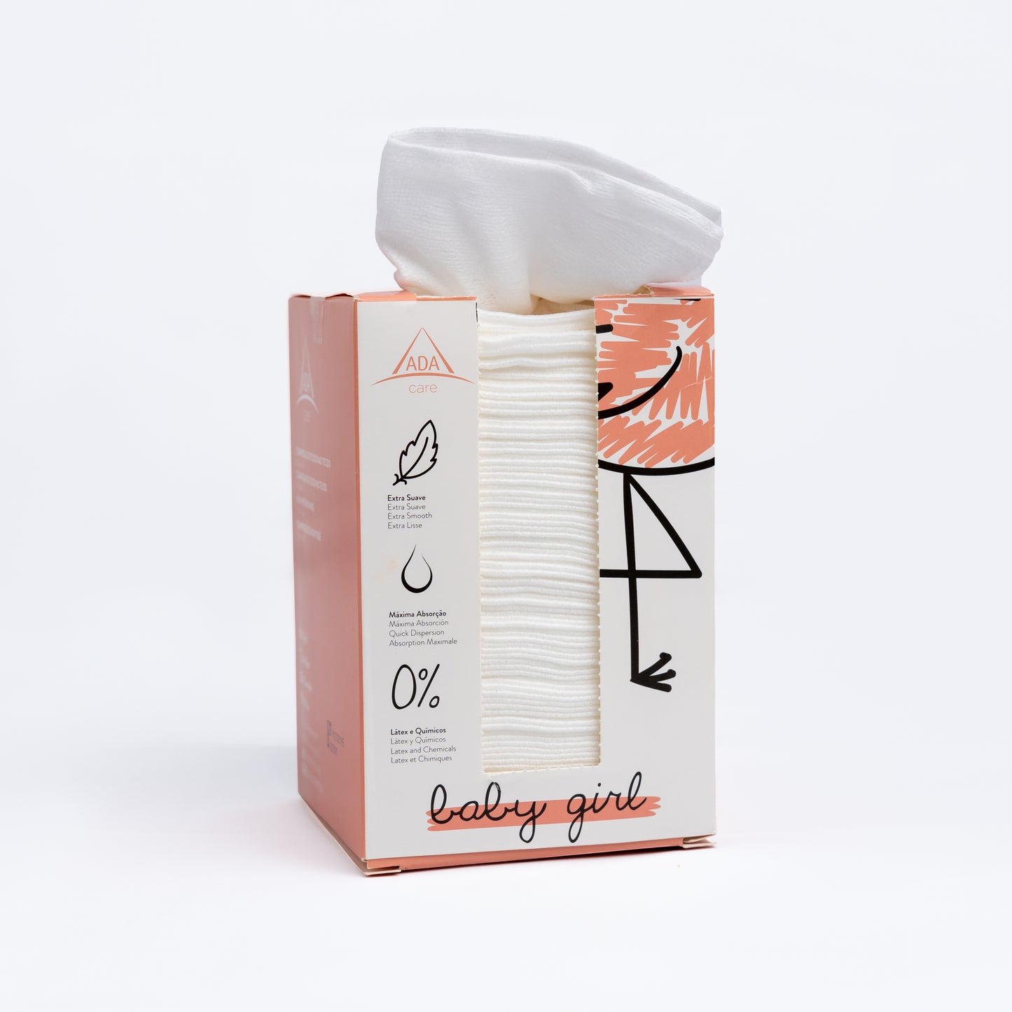 Toalhitas Secas para Bebé - Menina