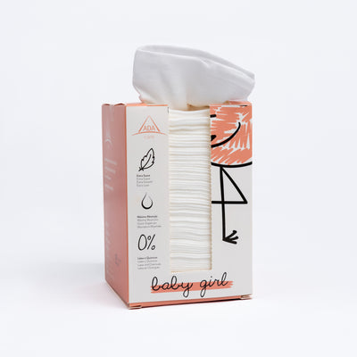 Toalhitas Secas para Bebé - Menina