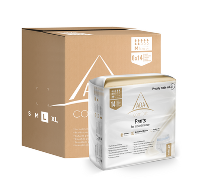 Cueca Fralda para Adulto M - 6x14 unidades