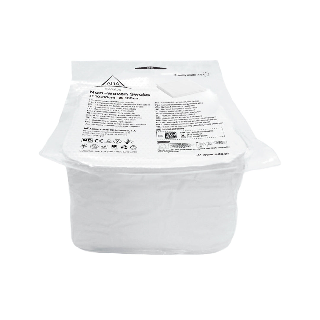 ADA Store | Compressas TNT 10×10 cm | Não Estéril 200 un