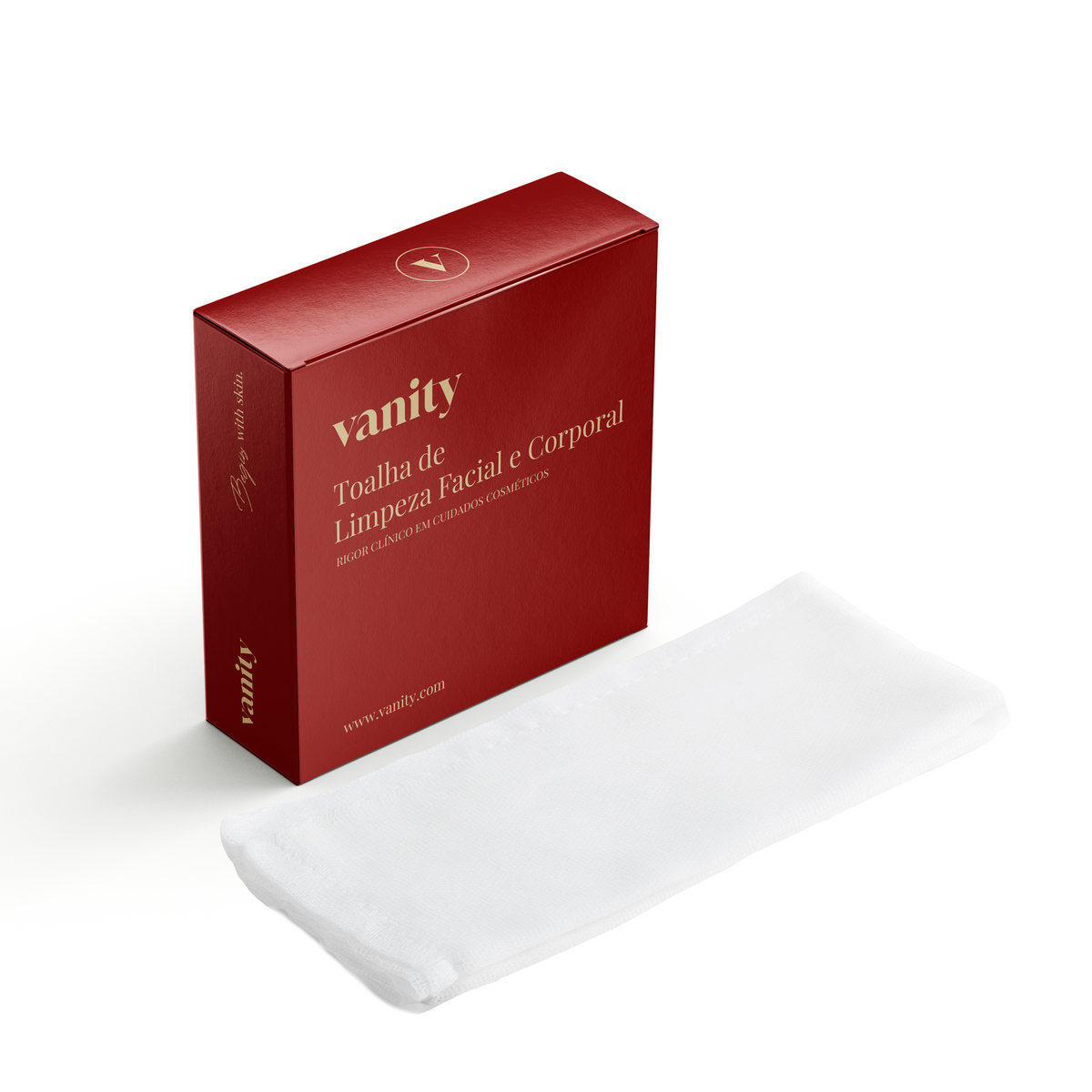 Toalha de Limpeza Facial e Corporal