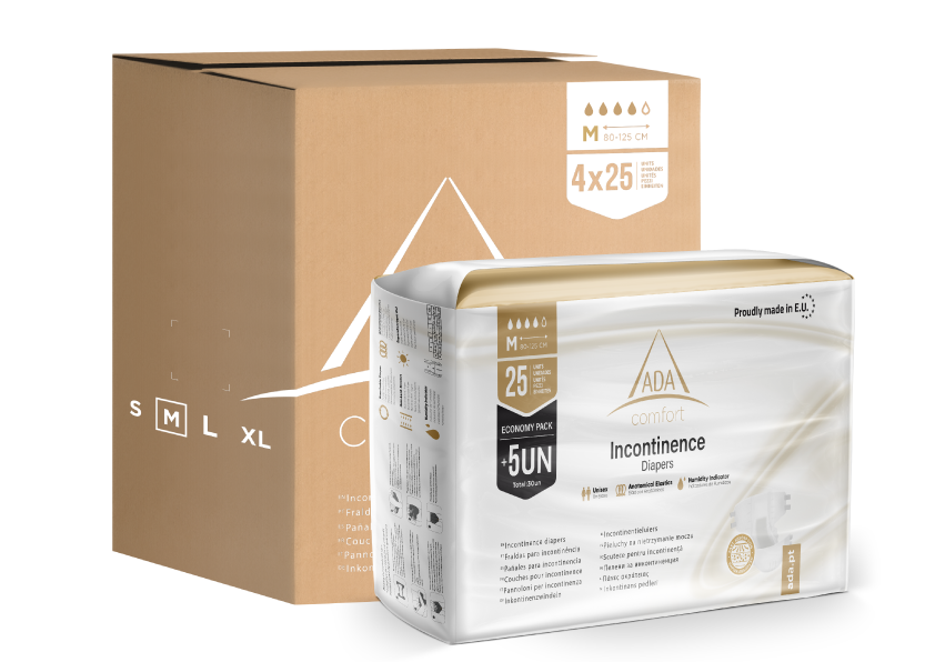Caixa de Fralda para Adulto