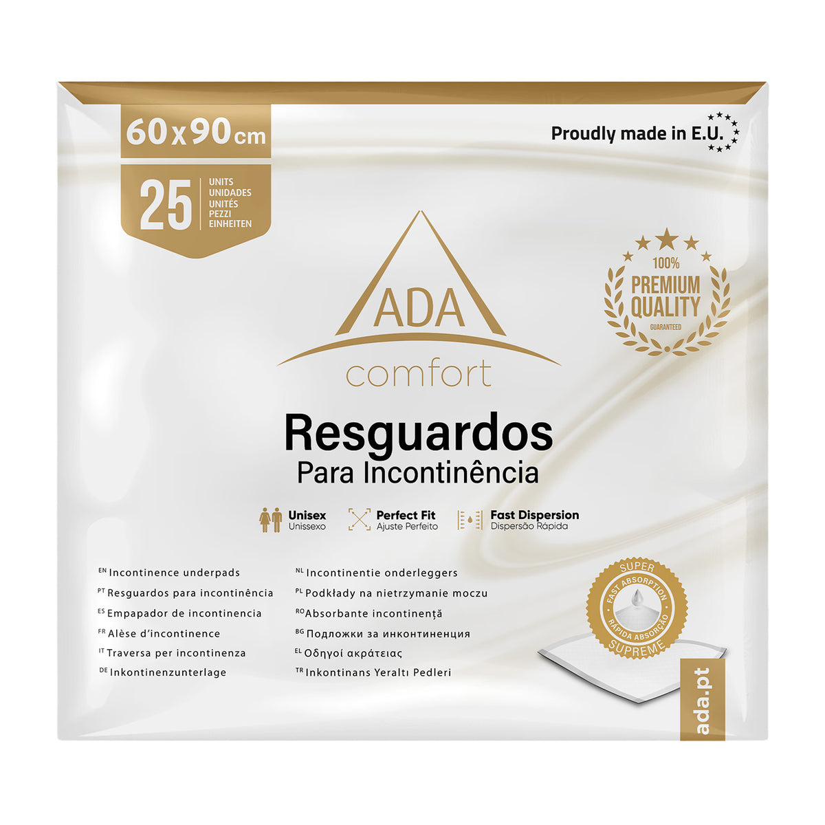 Resguardos Alta Absorção 60x90cm