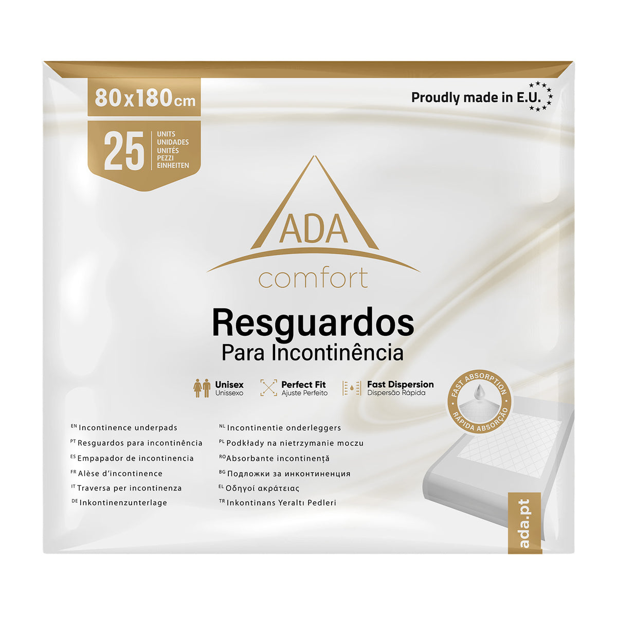 Resguardos Absorventes 80x180cm